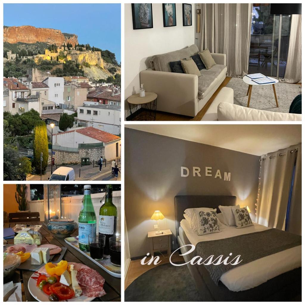 Magnifique Appartement A Cassis,Parking,2 Pas Du Port Zewnętrze zdjęcie