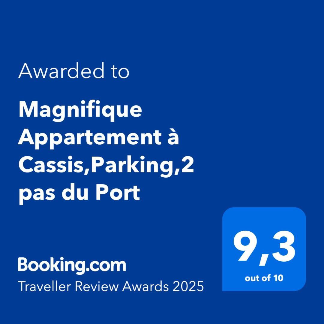 Magnifique Appartement A Cassis,Parking,2 Pas Du Port Zewnętrze zdjęcie